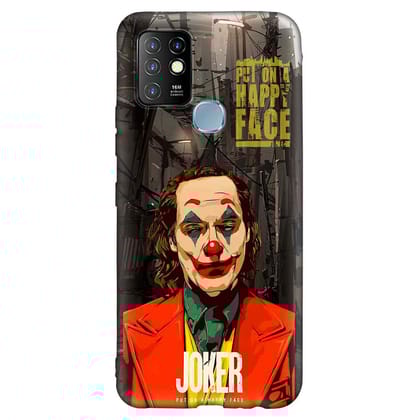 JOKER Put on Happy Face HOT 10 Premium Embossed Mobile cover