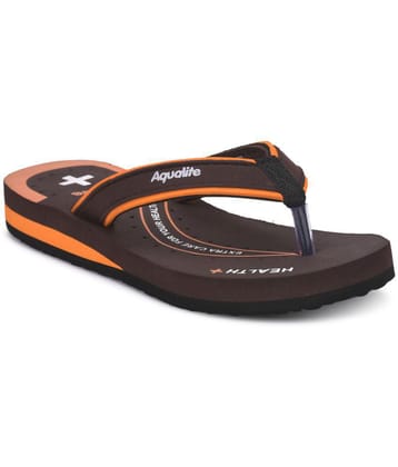 Aqualite - Brown Women's Slipper - None