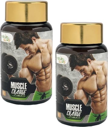 Nature Sure Muscle Charge Tablets 120 no.s Pack of 2