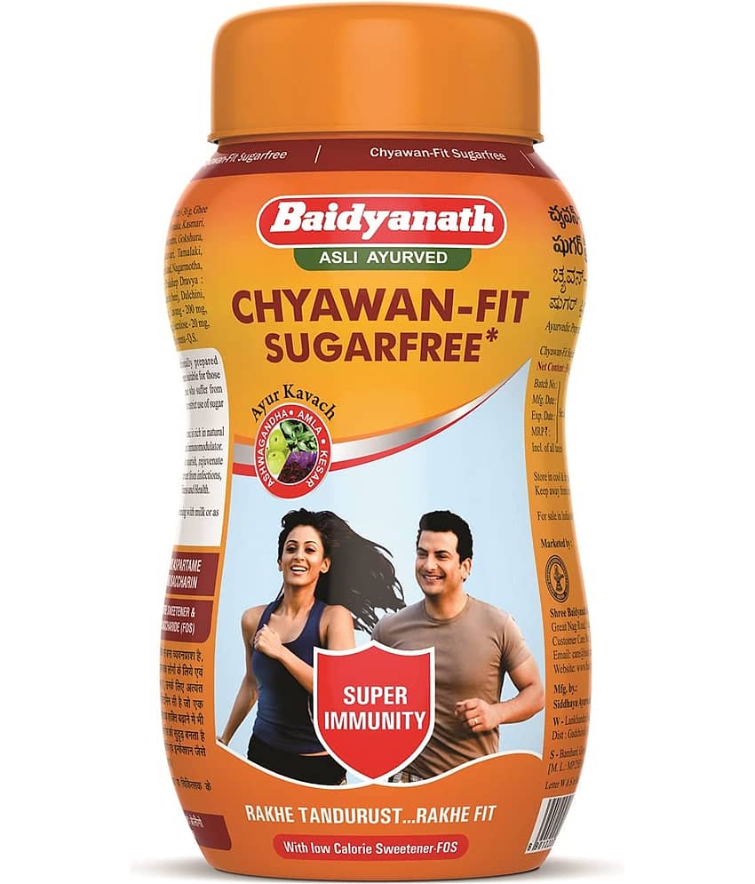 Baidyanath Chyawan-Fit Sugarfree Chyawanparsh Paste 500 Gm Pack of 1