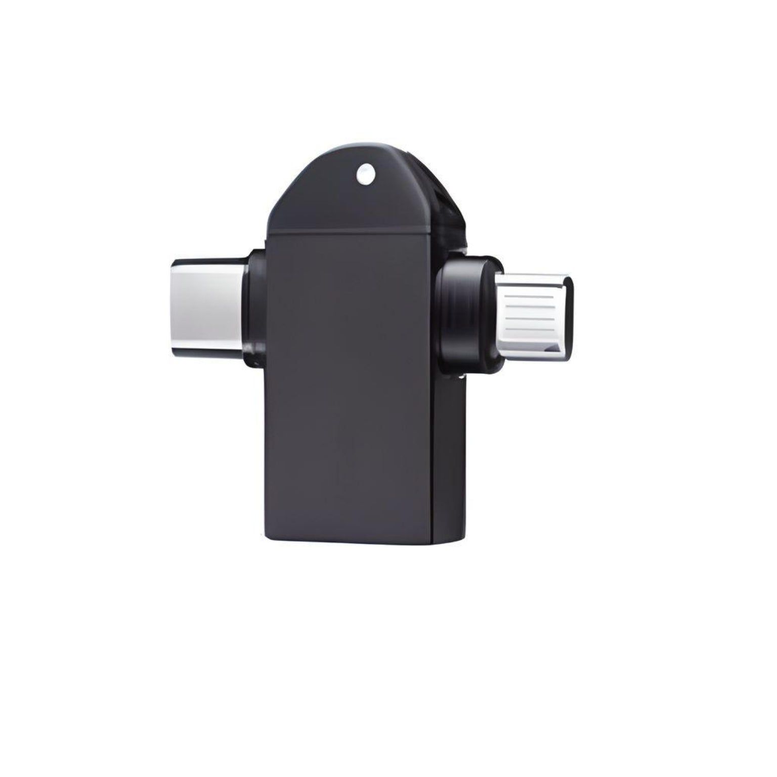 Flixx 2-in-1 OTG Adapter with Micro USB & Type-C Ports Flixx 2-in-1 OTG Adapter with Micro USB & Type-C Ports - 1 Pcs