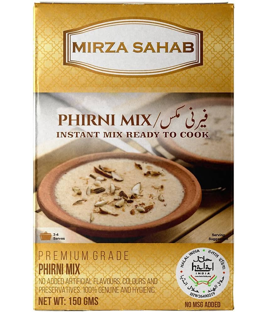 Mirza Sahab Phirni Mix Instant Mix 150 gm Pack of 4