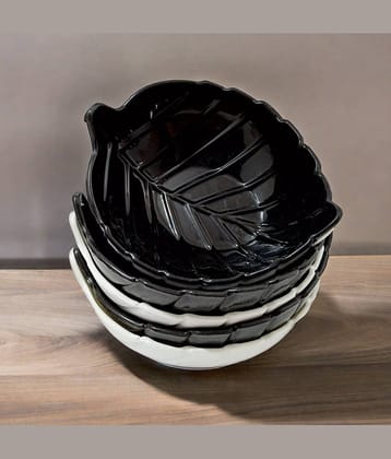 kitchrox Plastic Snacks Bowl 100 mL ( Set of 6 )