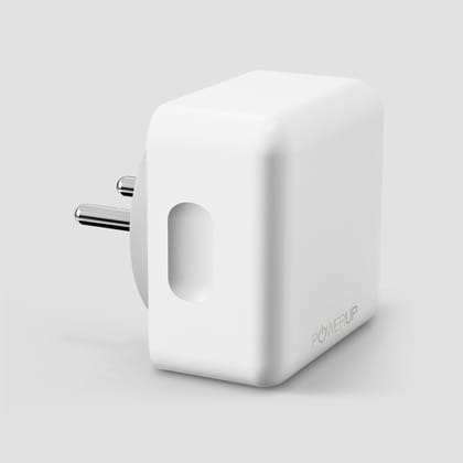 POWERUP Max Charge 40W Dual PD Type C Wall Charger - White