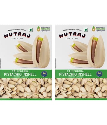 Nutraj Pistachio Nut (Pista) 200 g Pack of 2