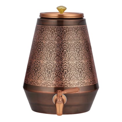 Pure Copper Dispenser 5 Litres Paradise for Home Use