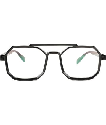 Bayberry Black Square Sunglasses ( Pack of 1 )