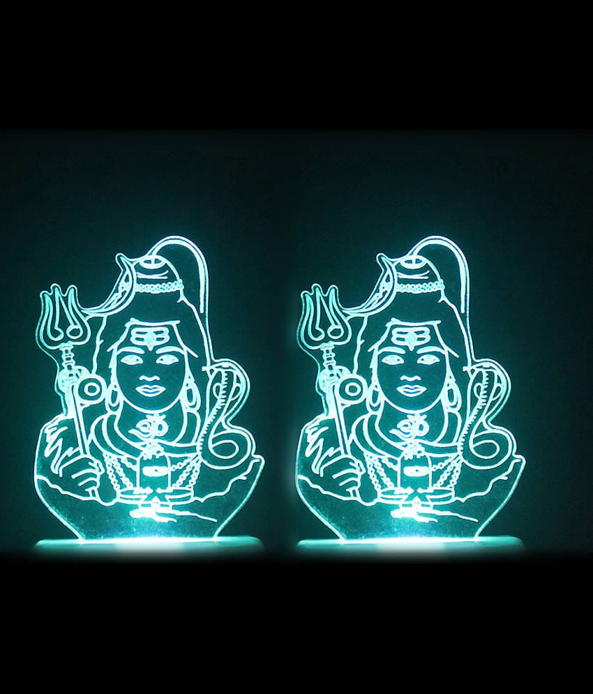 DIONA Multicolor Night Lamp ( Pack of 2 )