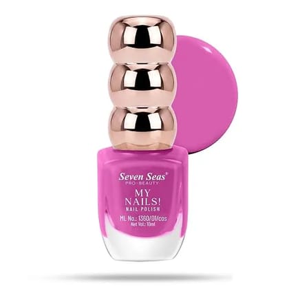 Seven Seas My Nails Nail Polish, High Colour Pay Off, Long Lasting, Quick Drying, Chip Resistant, Non-Staining, 10ml (347, 10ml) Seven Seas My Nails Nail Polish, High Colour Pay Off, Long Lasting, Quick Drying, Chip Resistant, Non-Staining, 10ml (347, 10ml)