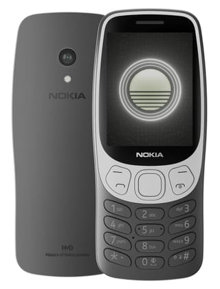 Nokia 3210 4G | All-New Classic Keypad Phone with Dual SIM, YouTube, Rear Camera, Wireless FM Radio, MP3 Player, Bluetooth & USB Type C | 1 Year Replacement Guarantee | Grunge Black Nokia 3210 4G | All-New Classic Keypad Phone with Dual SIM, YouTube, Rea