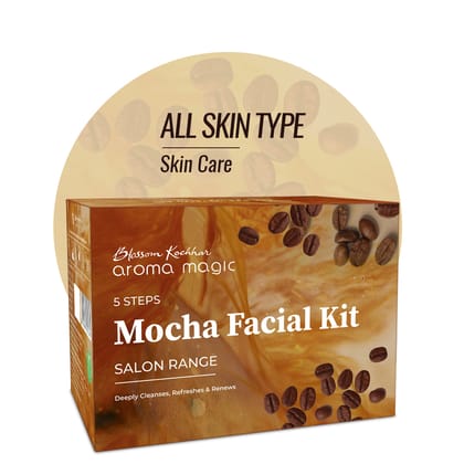 Mocha Skin Rejuvenation Facial Kit For Dull & Dry Skin-Kits / 180gm
