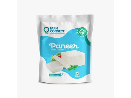 Organic Soft & Creamy (Full Fat) Paneer - 200g Organic Soft & Creamy (Full Fat) Paneer - 200g
