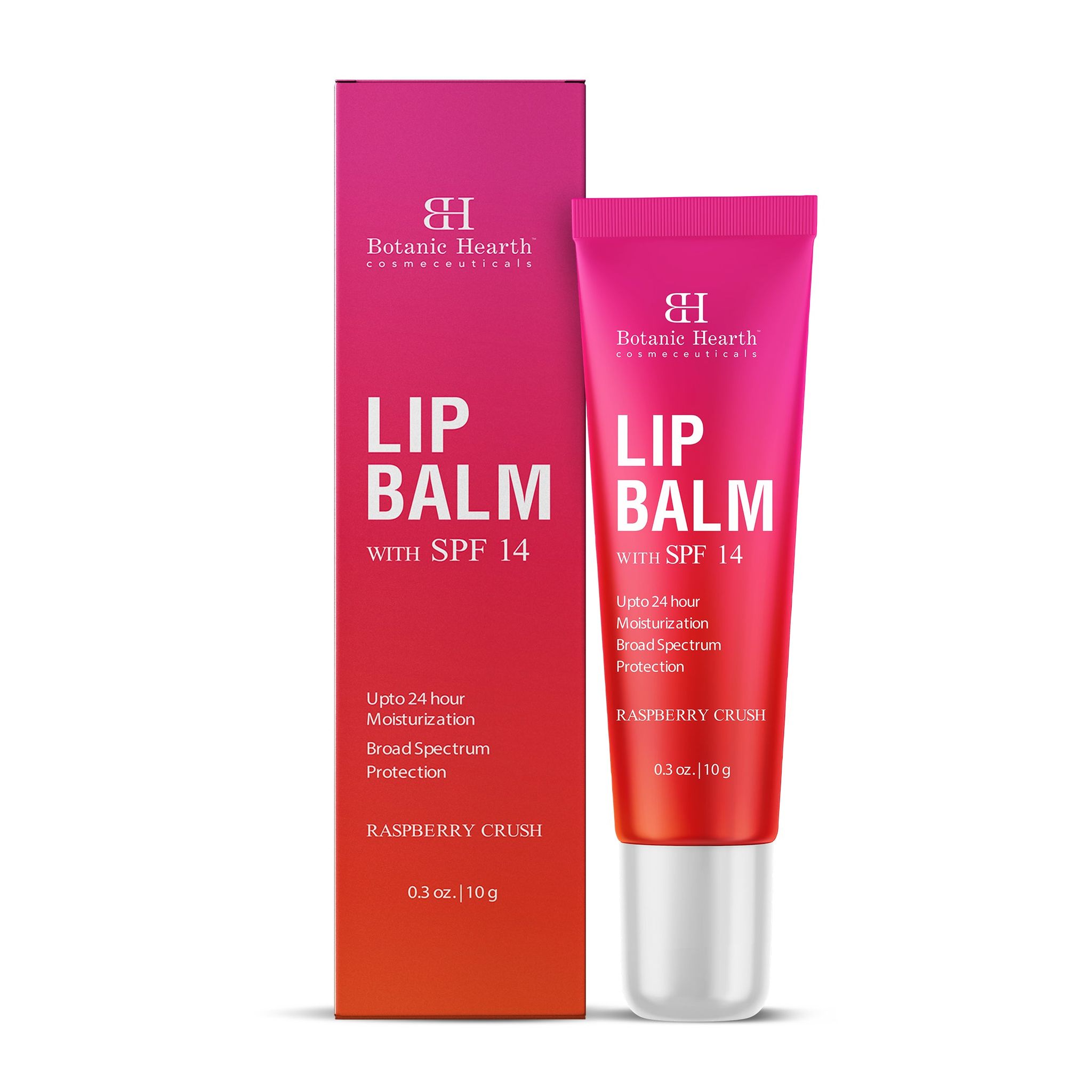 Raspberry SPF Lip Balm with Jojoba Oil, Vitamin E & Allantoin