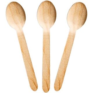 Wooden Spoons 16 cm - 100 pcs