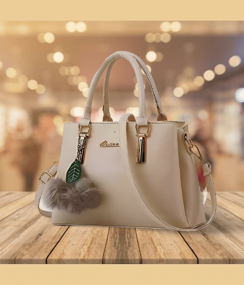 The monaina crapt Shoulder Bag PU Set of 1 ( Blue )