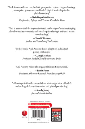 Advantage India: Reshaping the Future for an Equitable World Order Advantage India: Reshaping the Future for an Equitable World Order