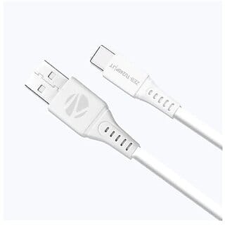 Zebronics Zeb-Tu240P Usb To Type C2.4 Amps 18Watts1 Meter Charge And Syncpvc(White).