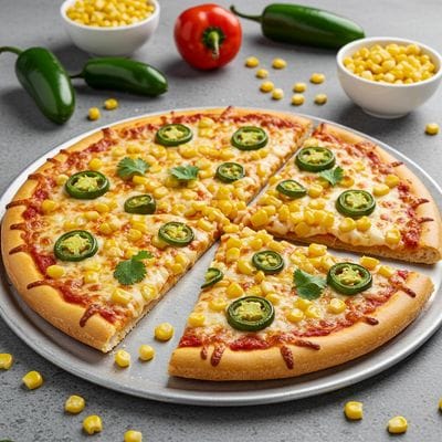 Corn Jalapeno Pizza