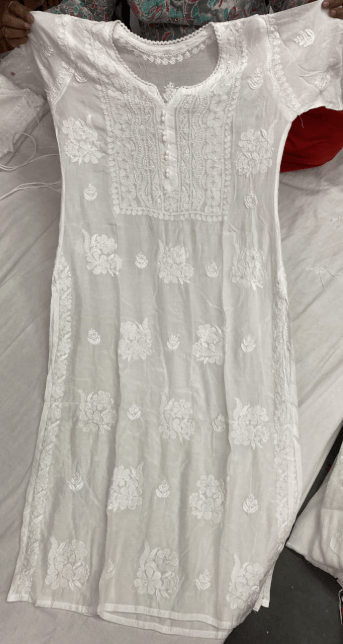 Pure Muslin Long Kurti GB
