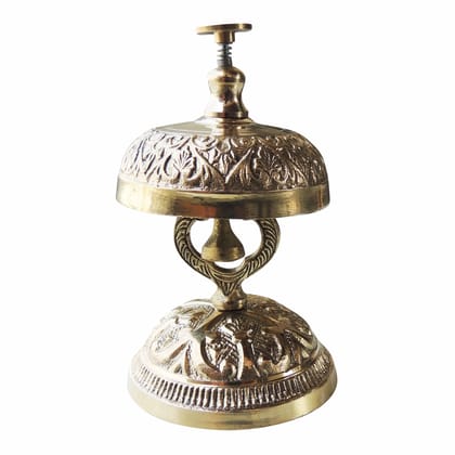 Brass Office Pushing Ring Bell, Height : 5.5 Inch (ZMAS447 A)