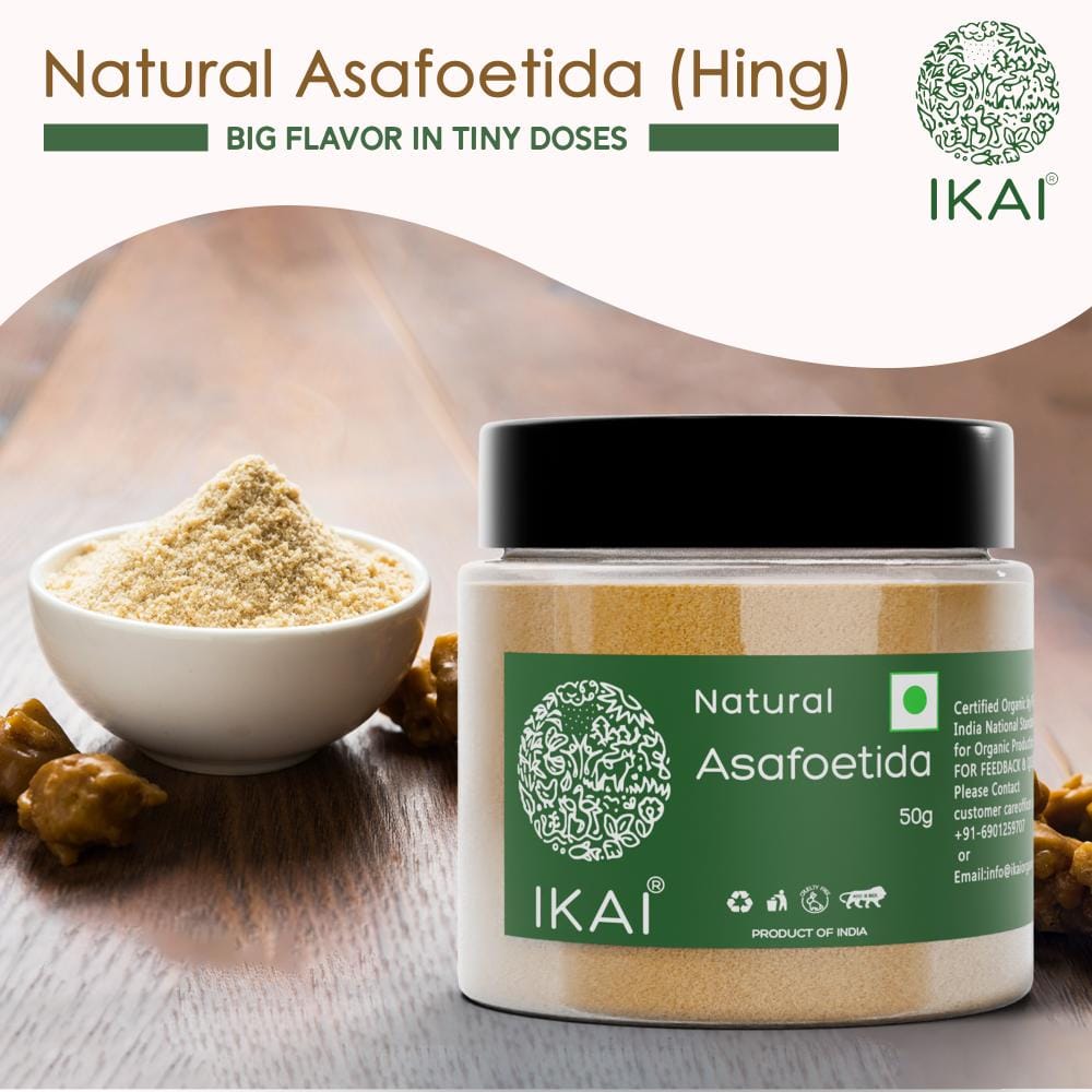 Natural Asafoiteda | Hing | Granular | Extra Strong | Aromatic Spice | 50g