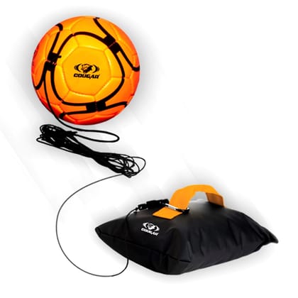 Cougar Football Trainer Item Code: CFB-001: Adjustable Football Kick Trainer for Kids to Practice Shooting, Passing, and Volleying  by Total Sporting And Fitness Solutions Pvt Ltd