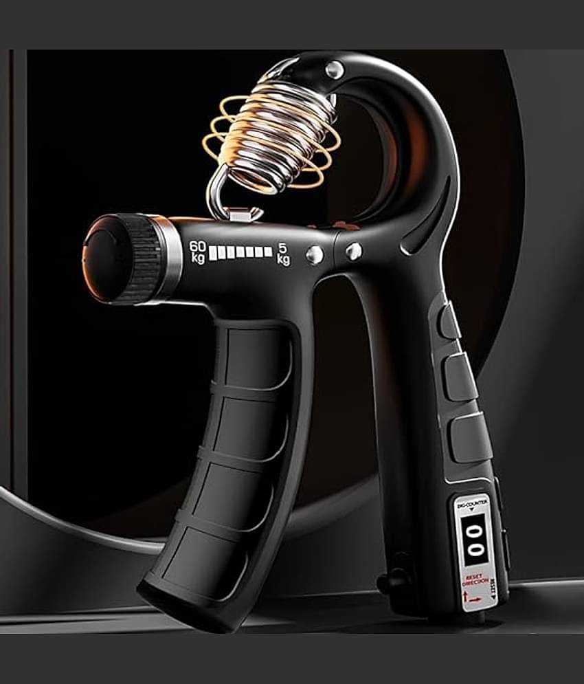 Professional Hand Grip Strengthener with Counter, Adjustable Resistance Grip Strength Trainer for Muscle Building, Forearm Exerciser Pack of 1