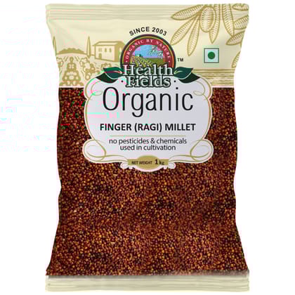 Health fields Organic Finger (Ragi) Millet 1Kg