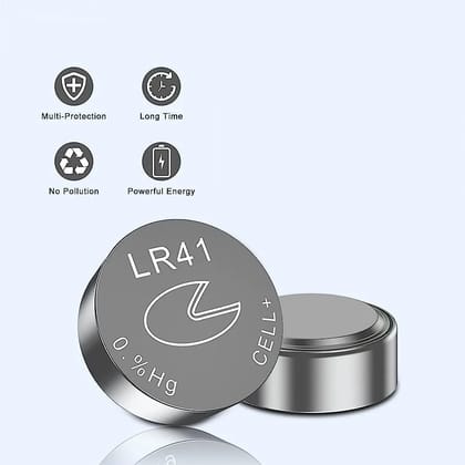 Alkaline Button Coin Cell | LR41 AG3 SR41 1.5V | Long-lasting power source
