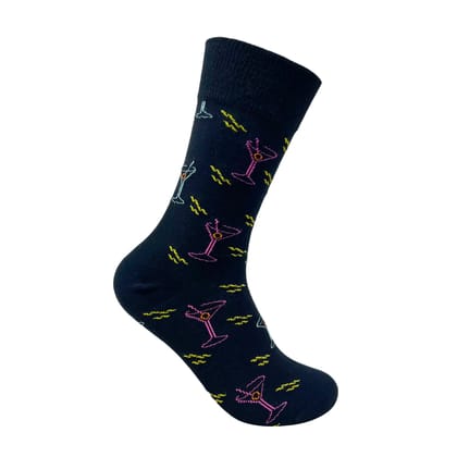 Martini Glass Socks For Men