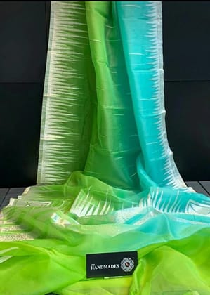 Exquisite BANARASI KORA SILK ORGANZA SAREES