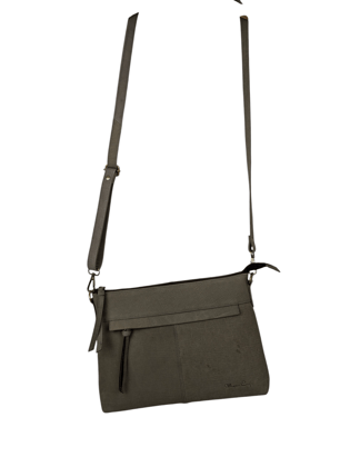 MasterCrafts Ladies Leather Sling Bag - Grey
