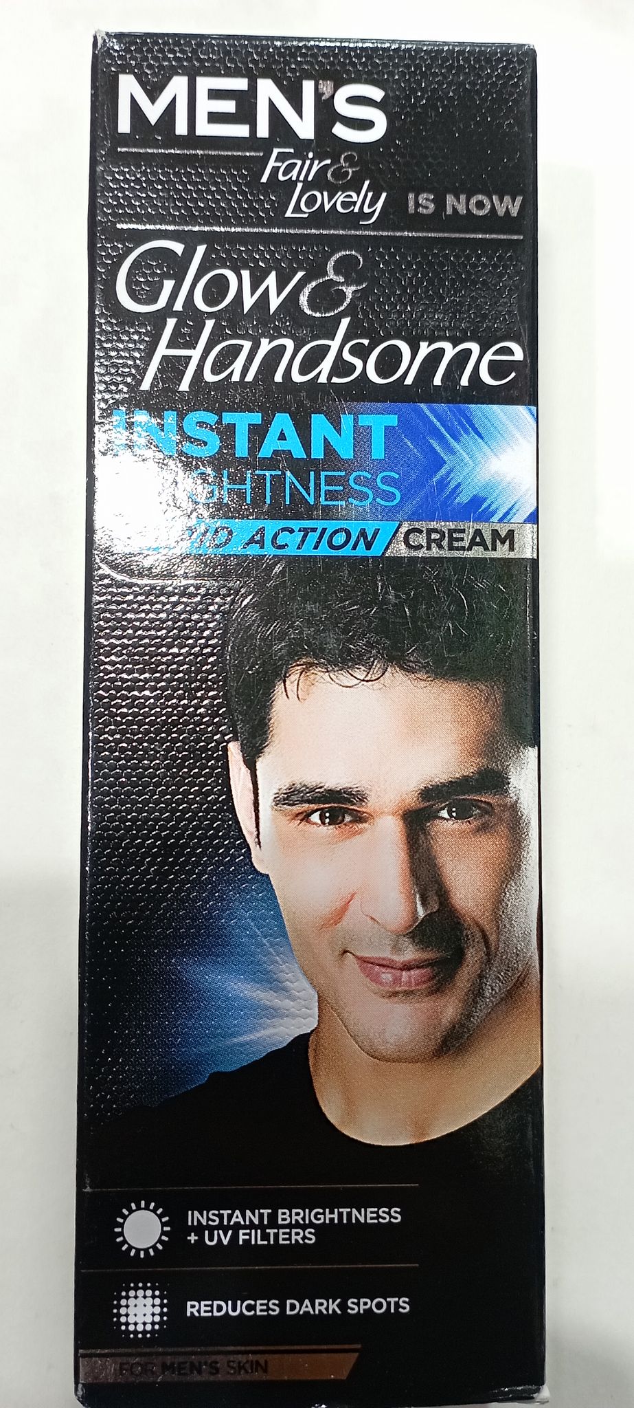 Fair lovely Men's glow handsome instant brightness rapid action cream 50g