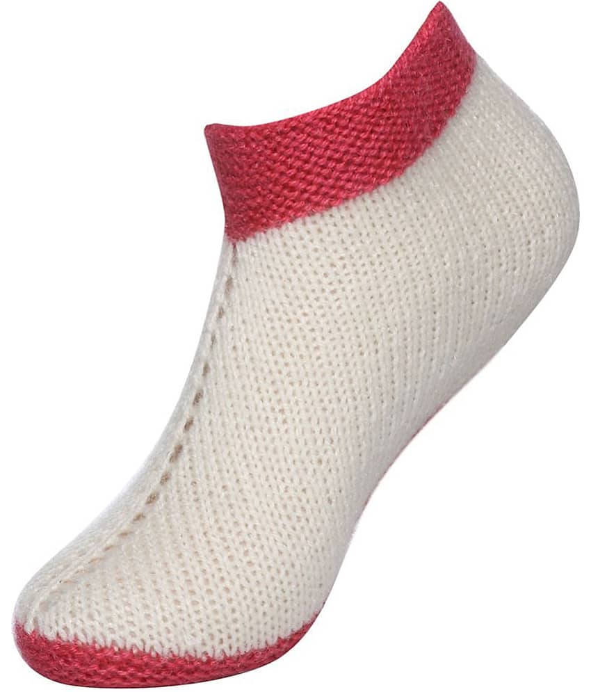 KC Store Women's Handmade Woolen Shoe Style Socks For Winters