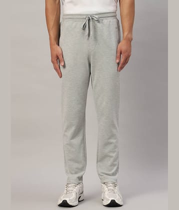 XYRIS Grey Melange Cotton Blend Men's Trackpants ( Pack of 1 )
