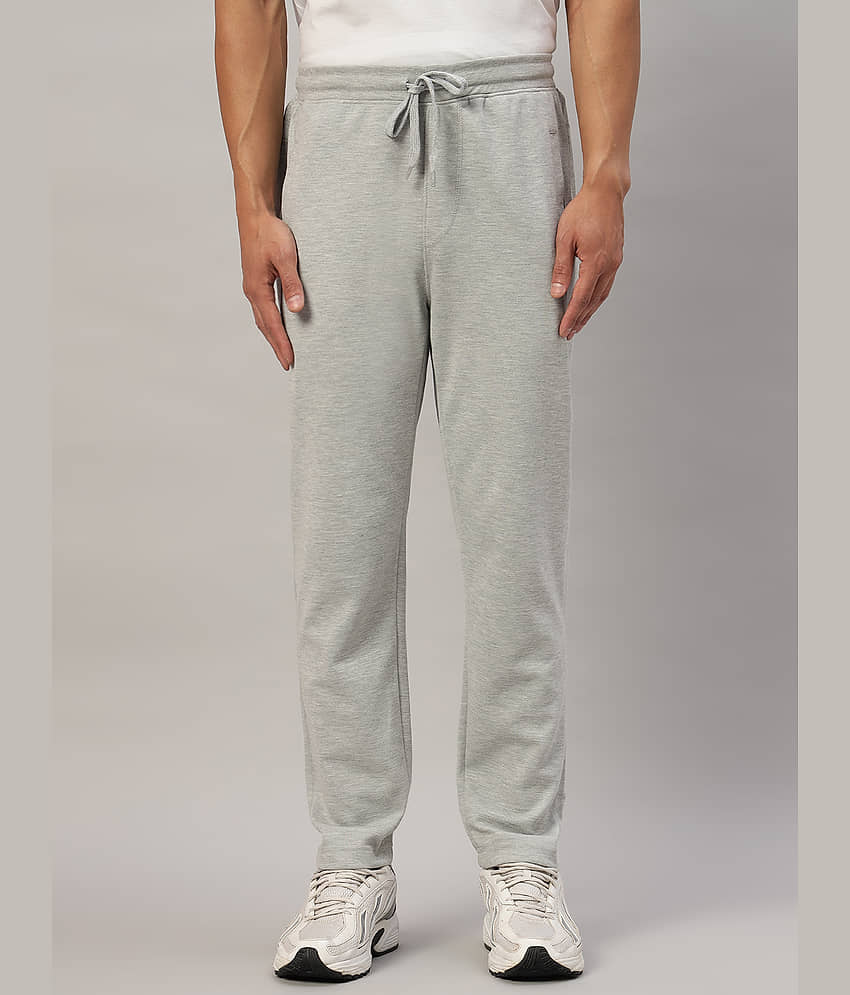 XYRIS Grey Melange Cotton Blend Men's Trackpants ( Pack of 1 )