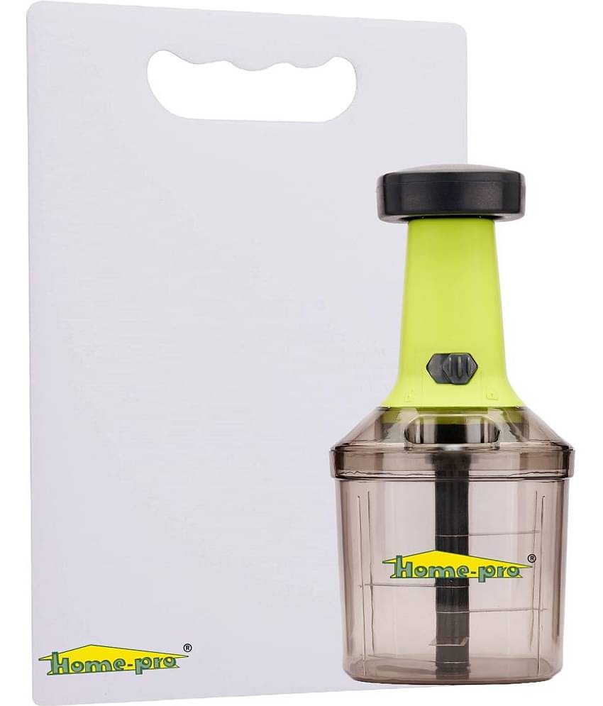 HomePro - Multicolor Plastic Mannual Chopper 1000 ml ( Pack of 2 )