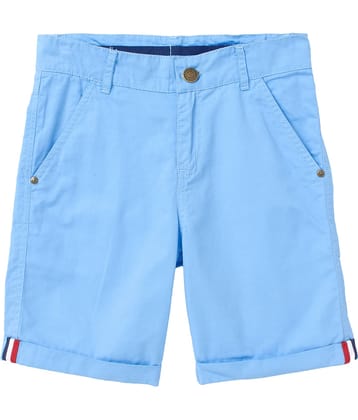 Cub Mcpaws Pack of 1 Cotton Blend Shorts For Boys ( Sky Blue )