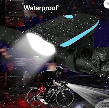 Orld  Cycle Light and Horn/Rechargeable Waterproof LED Front Light (MultiColor*) LED Front Light  (Multicolor)