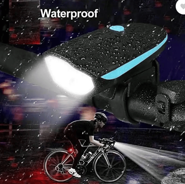 Orld  Cycle Light and Horn/Rechargeable Waterproof LED Front Light (MultiColor*) LED Front Light  (Multicolor)