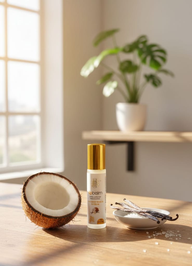 Coconut & Vanilla Lip Balm Roll-On
