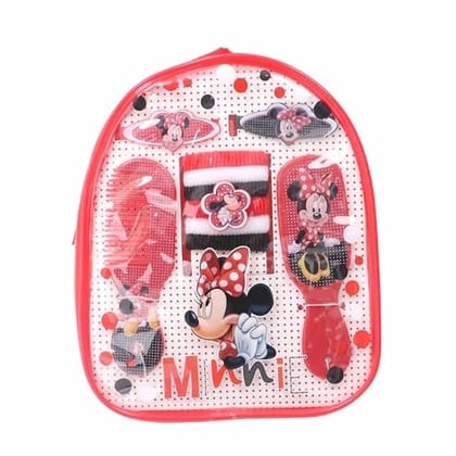 Li'l Diva Minnie Mouse Hair Accessories Gift Set For Girls 3 Years And Above