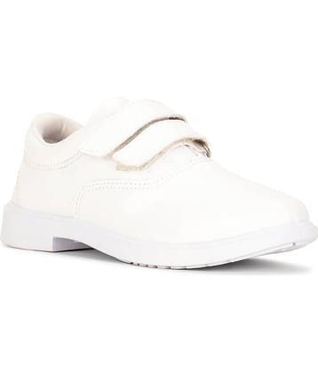 Bata - White Boy's School Shoes ( 1 Pair )