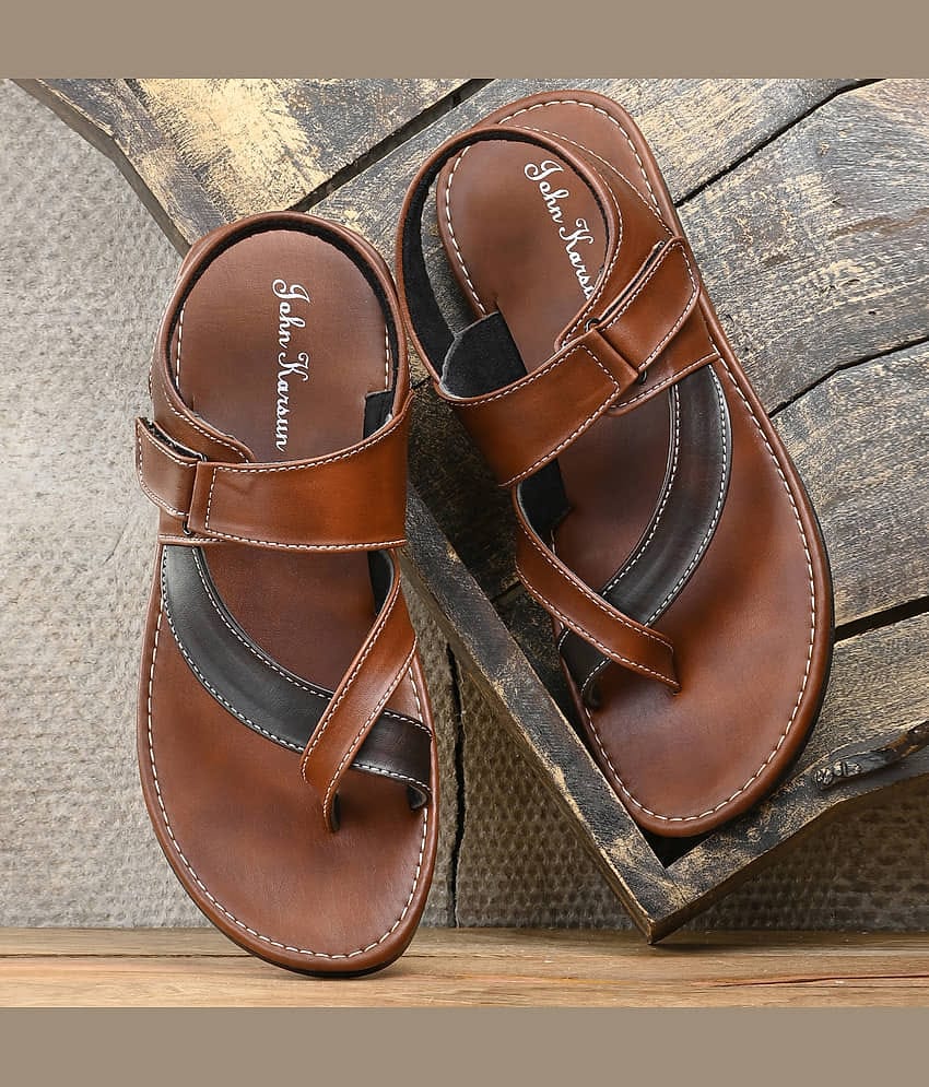 John Karsun - Tan Men's Sandals