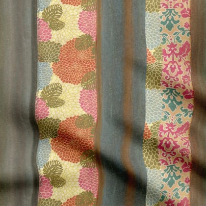 Flora Palm Leaves-Cotton