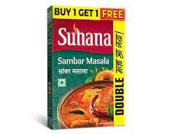 Suhana Sambar Masala 50g + 50 gm free