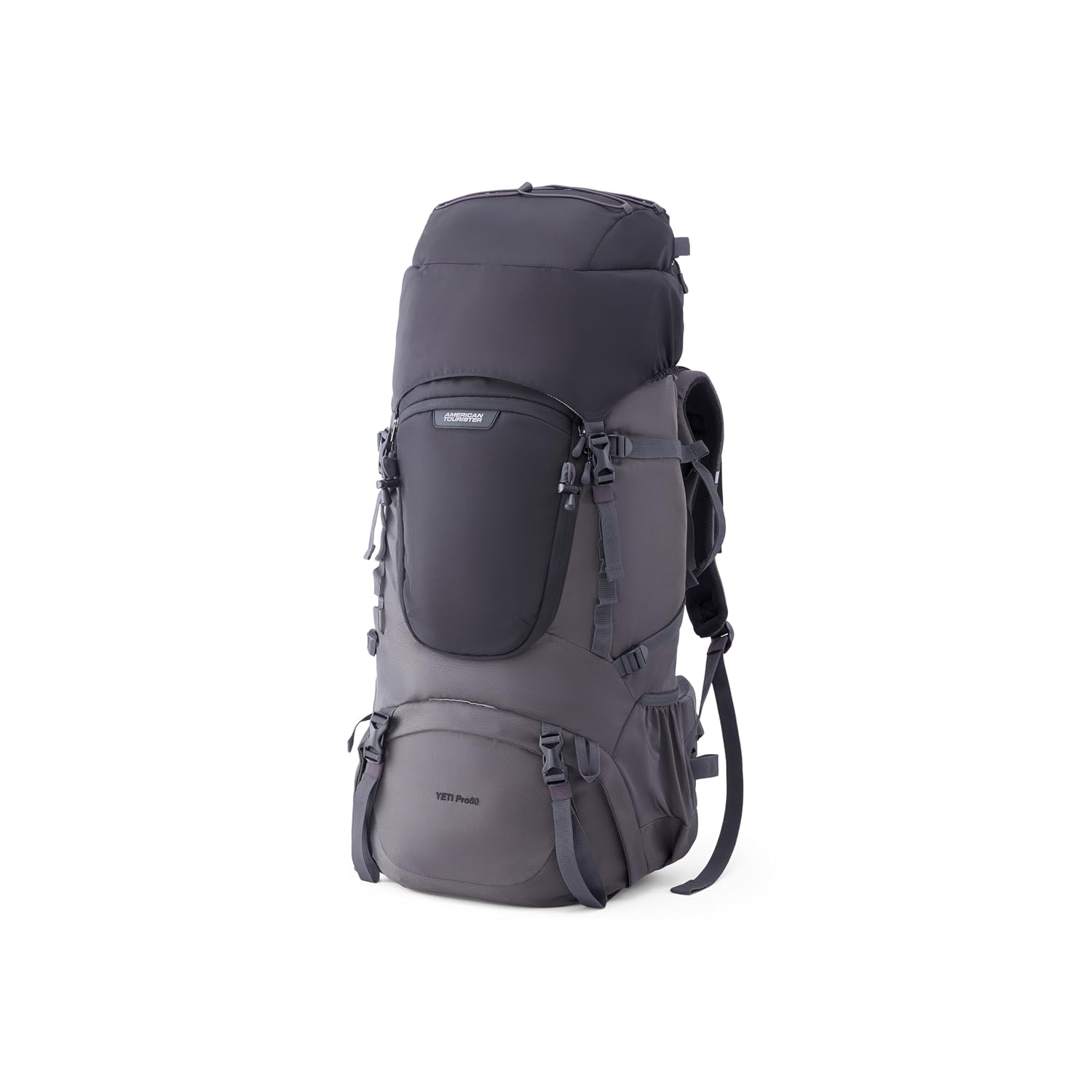 Yeti Pro | 60 Ltrs | 1 Compartments | Bottle Pocket | Ergonomic Padded Back Panel & Shoulder Straps | Rucksack | 1 Year International Warranty | Black