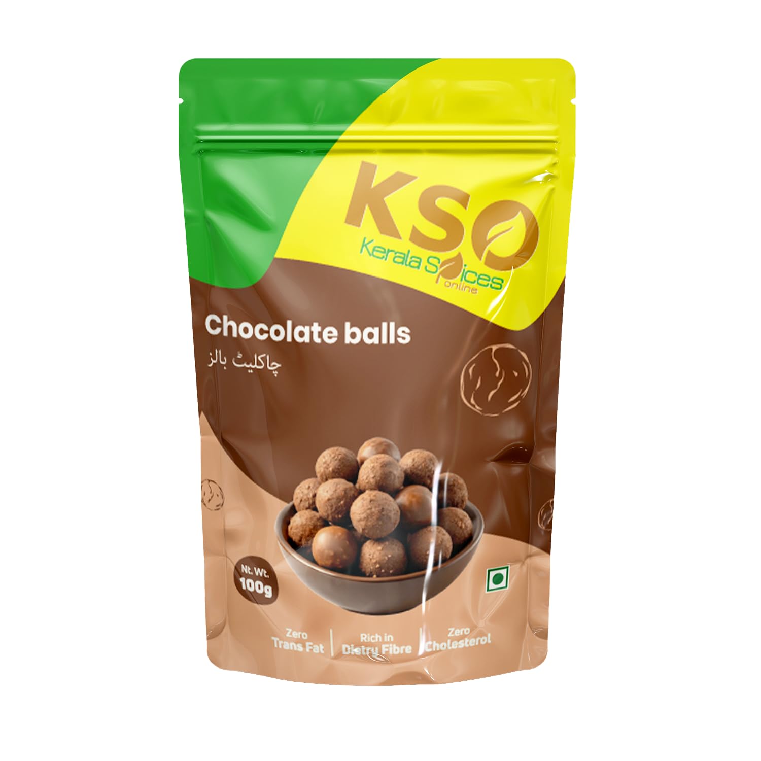 KERALA SPICES Homemade Chocolate Balls � 200g | Rich & Creamy Handmade Chocolates | No Preservatives | Perfect for Gifting & Snacking