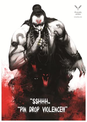 Vimanika Comics Kali Rakhshas - Pin drop'High Quality Printed Poster Pack of 1 Pcs