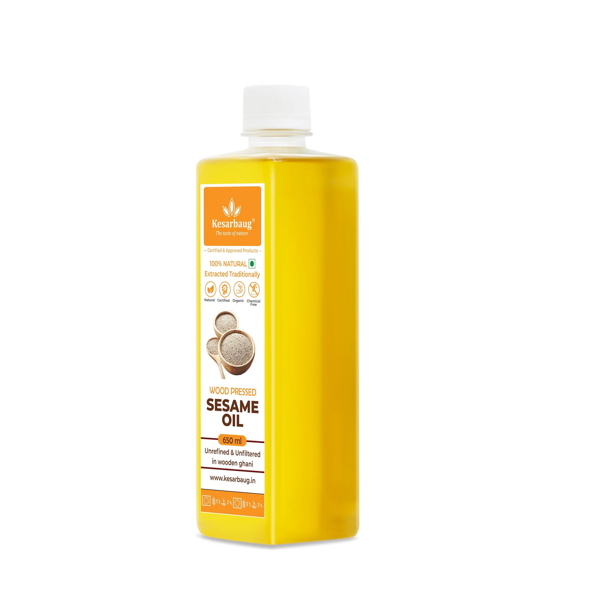 Kesarbaug Sesame Oil (Premium), 500 ml